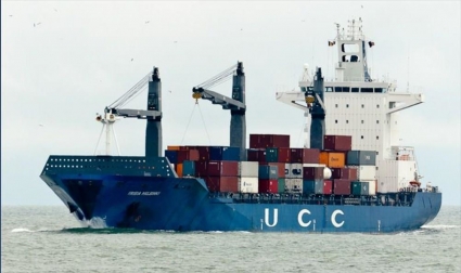 "FRISIA HELSINKI" HANDLED 2.665 TEU