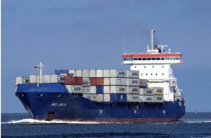 "WES JANINE" WAS THE SHIP OF THE WEEK